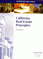 CALIFORNIA REAL ESTATE PRINCIPLES