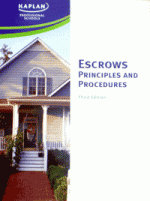 ESCROWS PRINCIPLES AND PROCEDURES