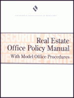 REAL ESTATE OFFICE POLICY MANUAL