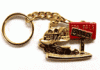 KEYCHAIN GOLD HOUSE